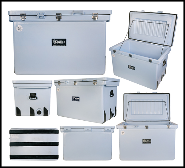 CHILLCO COOLER 200L ICE BOX ESKY CHILLY BIN SUPERIOR ICE RETENTION